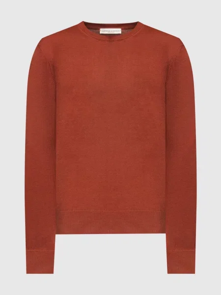 Джемпер з шовком та кашеміром Cashmere&whiskey коричневий