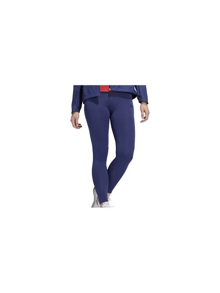 Pantaloni Adidas alergare albastru