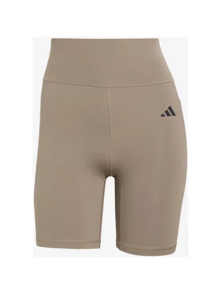 Legginsy krótkie adidas Optime Essentials Stash Pocket XS brązowe