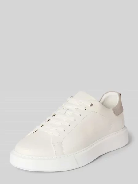 Sneakersy ze skóry model Sound' Digel białe