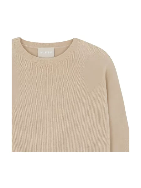 Sweter Kujten brązowy