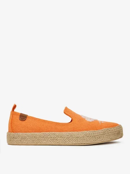 Espadrilles Roxy narancssárga