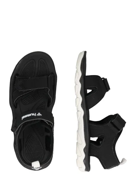 Hummel Sandale negru alb