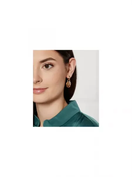 TORY BURCH Fülbevaló Miller Pave sárga