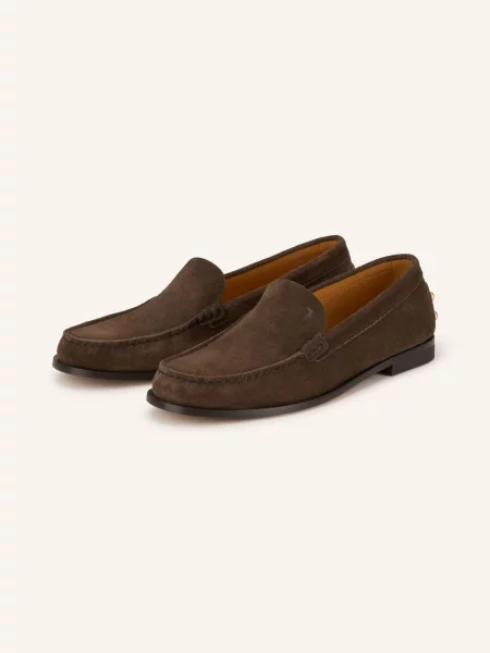 Tod's Loafersy Z Nitami braun