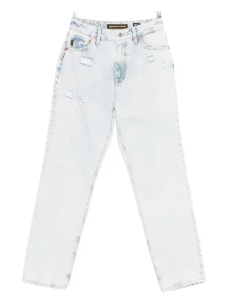 Blugi Superdry rupți albastru