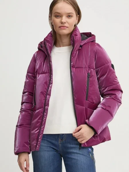 Desigual geaca FLAM femei de iarna roz