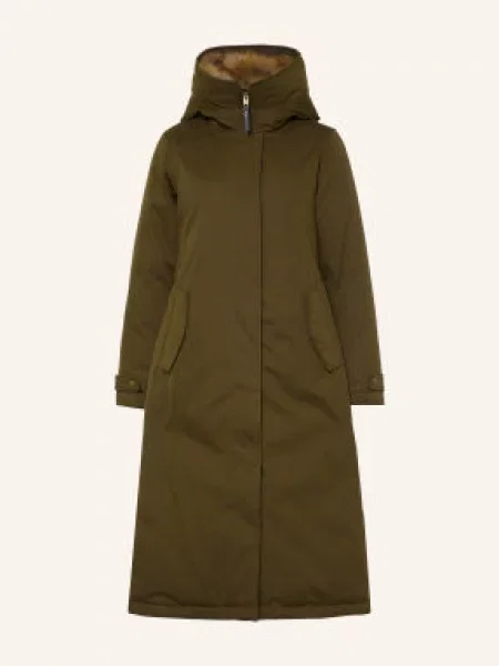 Woolrich Péřový Kabát khaki