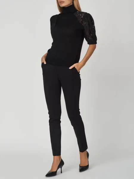 Штани Twin-set чорні