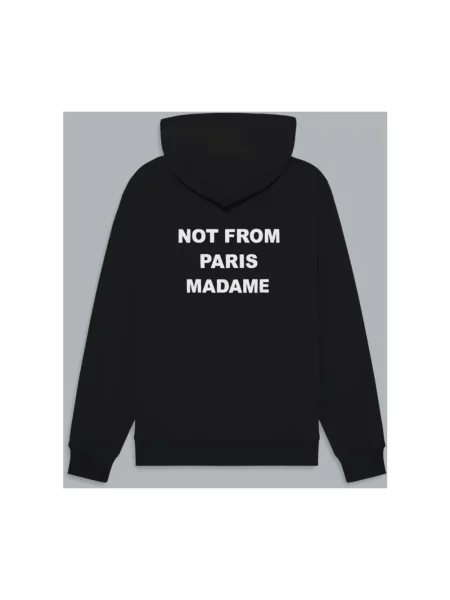Bluza z kapturem Drole De Monsieur z kapturem czarna
