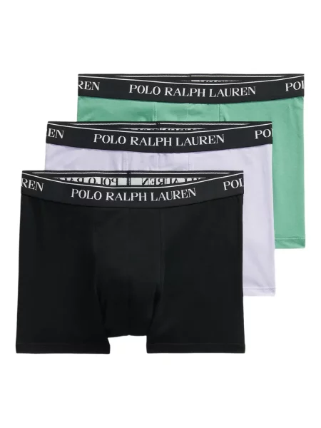 Briaunotas pusiau užtrauktukas zomšinės bokseriai Polo Ralph Lauren balta