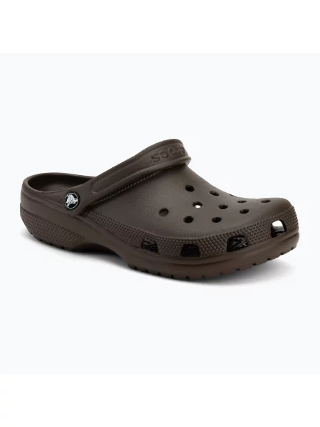 Klapki Crocs klasyczne brązowe