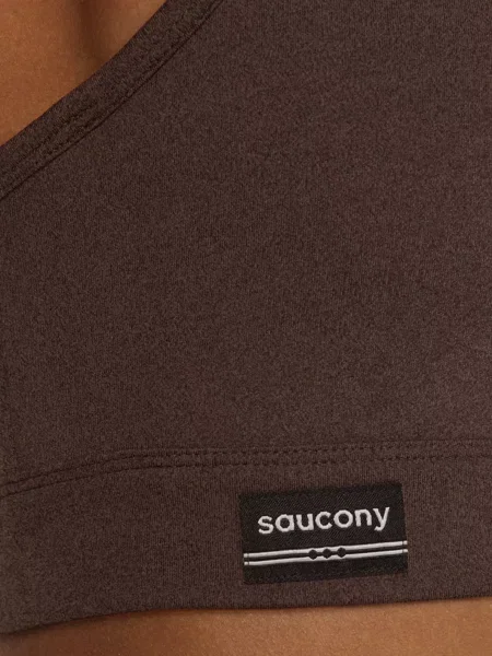 Спортивний топ Saucony коричневий