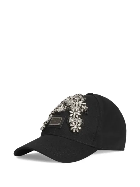 Șapcă Dolce & Gabbana cu model floral negru