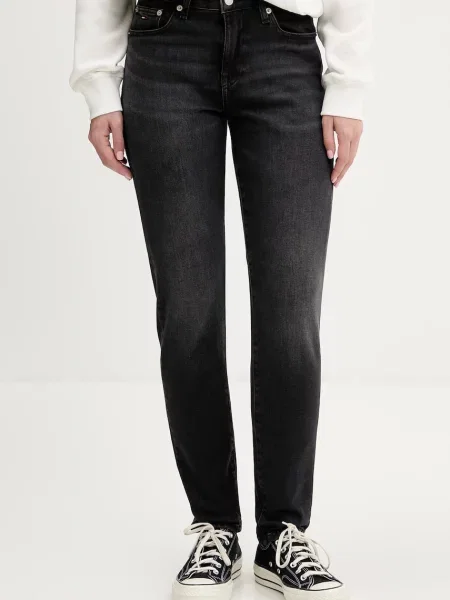 Tommy Jeans blugi negru