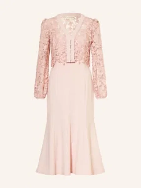 Phase Eight Sukienka Ayumi Z Koronką rosa