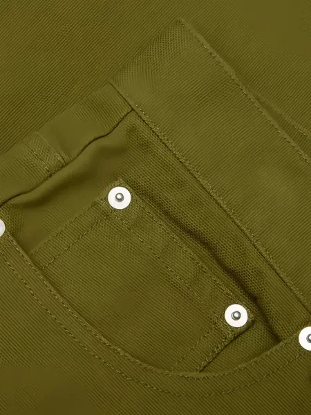 Pantaloni scurți Metalwood Studio din canvas verde