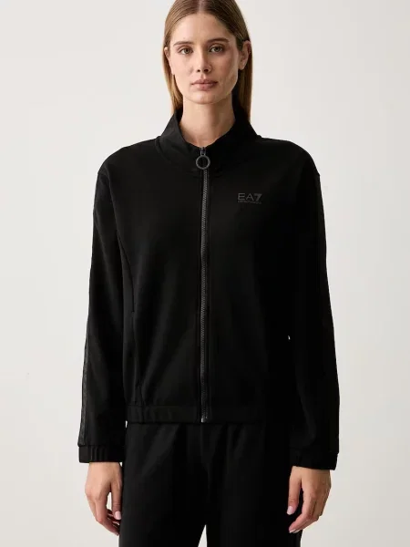 Emporio Armani melegítőfelső kapucnival női fekete