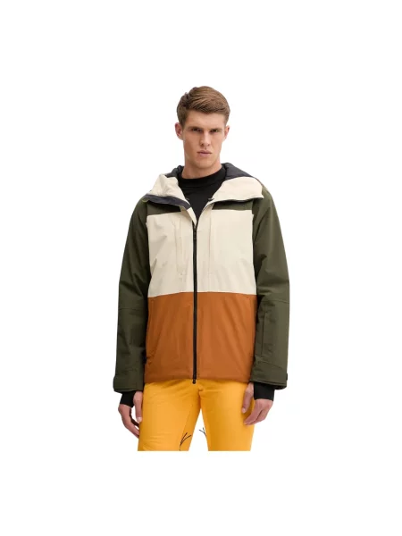 Kurtka narciarska Rossignol Outerlimits Insulated fog brązowa
