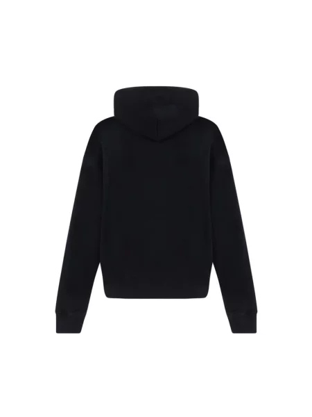 Bluza z kapturem Off-white z kapturem z nadrukiem biała