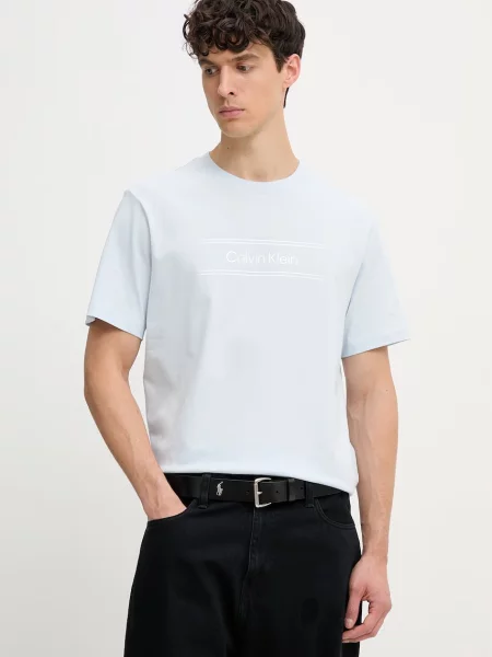 Calvin Klein T-shirt ανδρικό μπλε