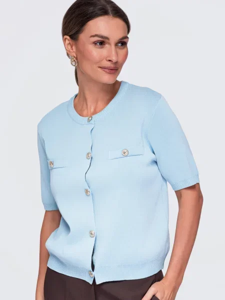 Bluza Ombre smeđa