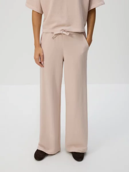 Reserved спортивні штани пастельний рожевий