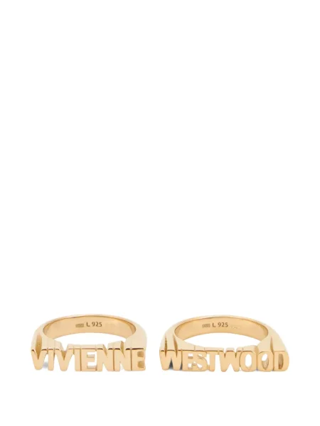 Inel Vivienne Westwood cu autograf auriu