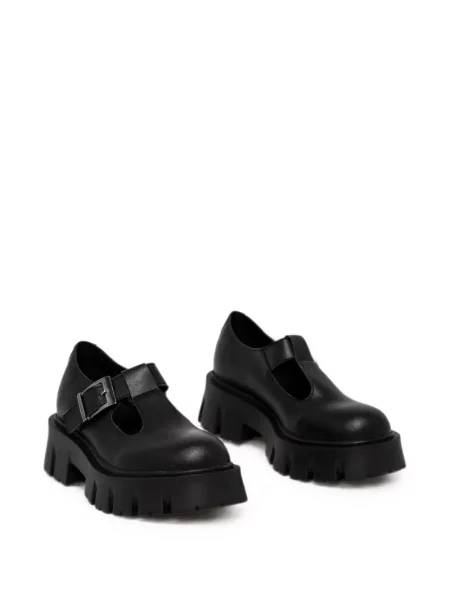 Pantofi Altercore cu cataramă chunky negru