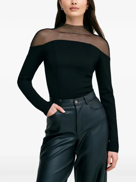 Top Marcella lung negru