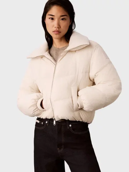 Пуховик Calvin Klein білий