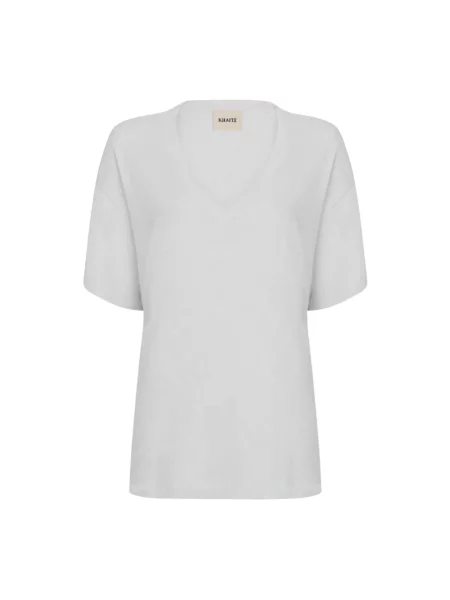 Koszulka Khaite z kaszmiru biała