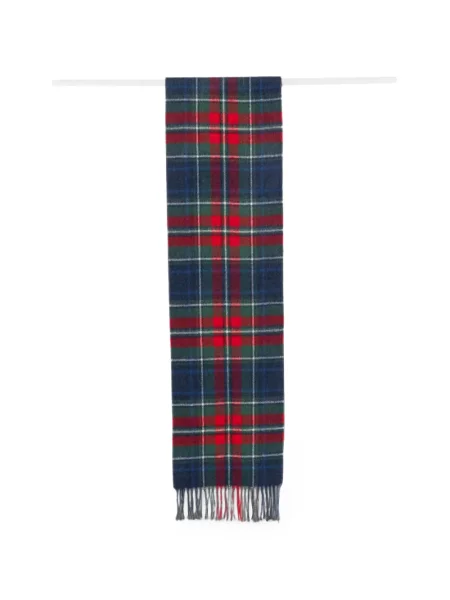 Fular Barbour în carouri albastru