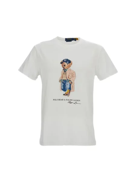 Koszulka polo Polo Ralph Lauren biała