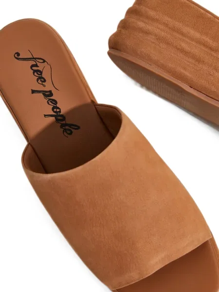 Sandale Free People cu platformă maro