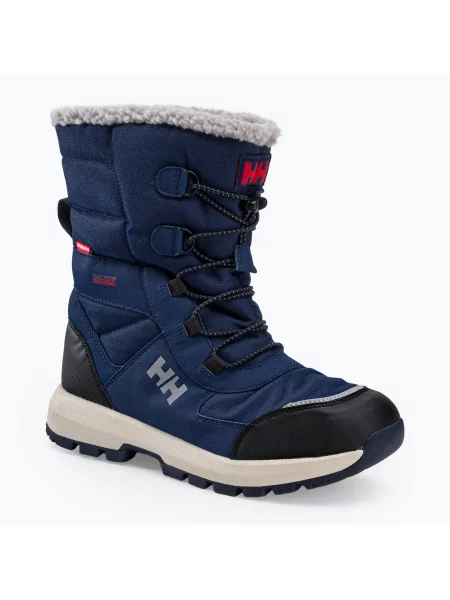 Helly Hansen Jk Silverton Boot HT детски ботуши за сняг ocean/ mellow grey сиво