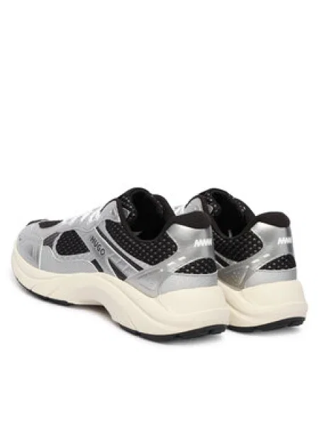 HUGO Sneakersy strieborná