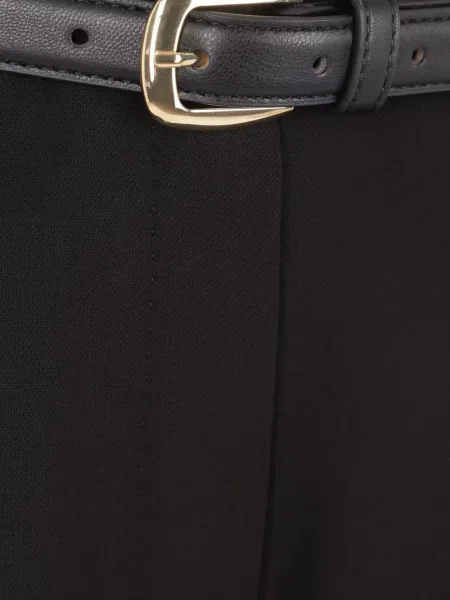 Cu centură pantaloni Max Mara negru