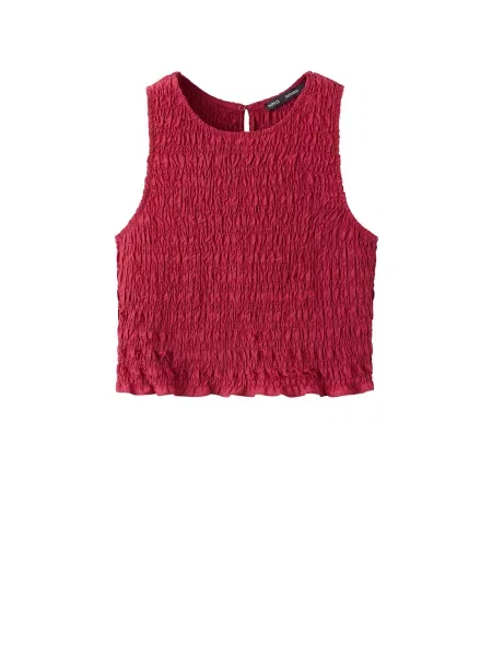 MANGO Top SIROS rodie roșu