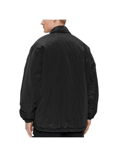 Reversibil geacă de blugi Calvin Klein Jeans negru