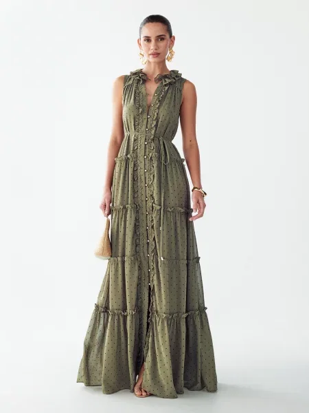 St MRLO Rochie Maha oliv