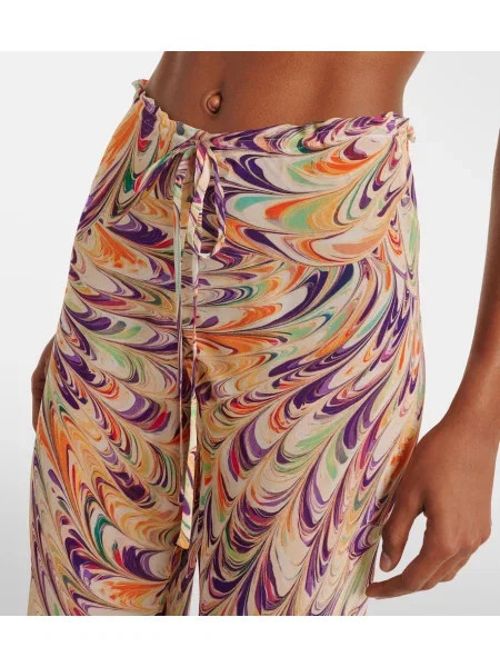 Pantaloni Alexandra Miro cu imagine evazate