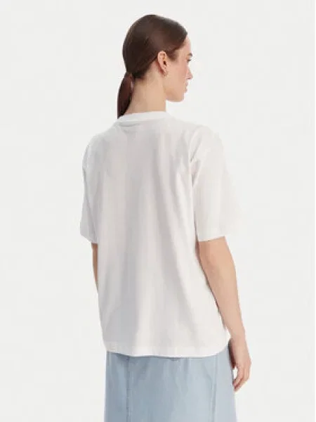 Guess Jeans Póló Oversize fehér