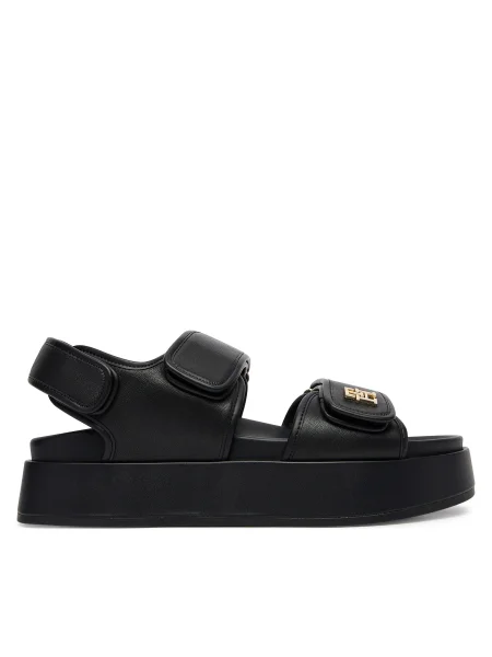 TOMMY HILFIGER Sandále čierna