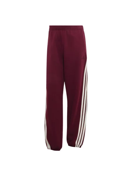 ADIDAS SPORTSWEAR Sportske hlače burgund / prljavo bijela