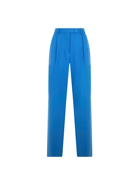 Spodnie Alberta Ferretti niebieskie