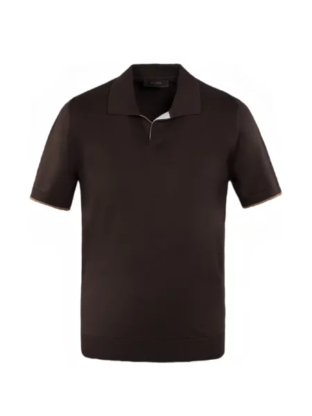 Tricou polo Moorer maro