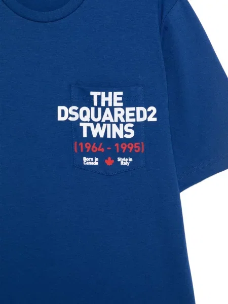 Dětské tričko Dsquared2 modré