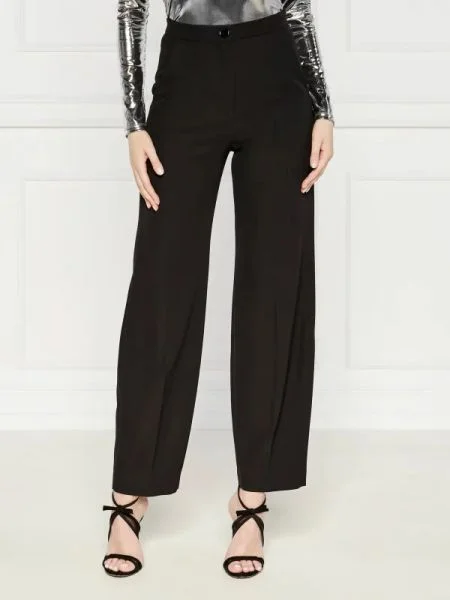 Patrizia Pepe Pantaloni | flare fit negru