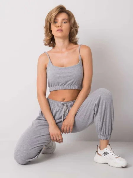 Komplet dresowy Ex Moda szary